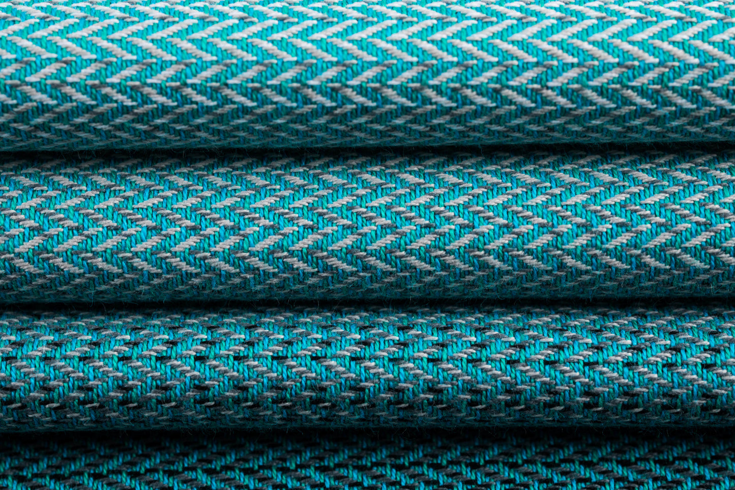 LennyLamb Woven Wrap Little Herringbone Ombre Teal