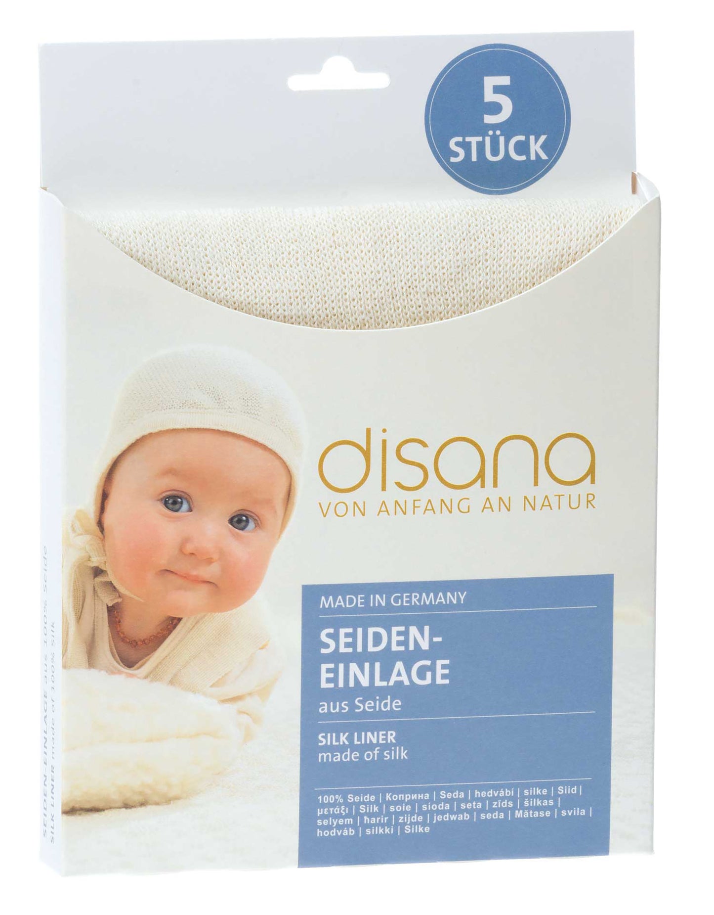 Disana Seiden-Einlagen (5 Stück)