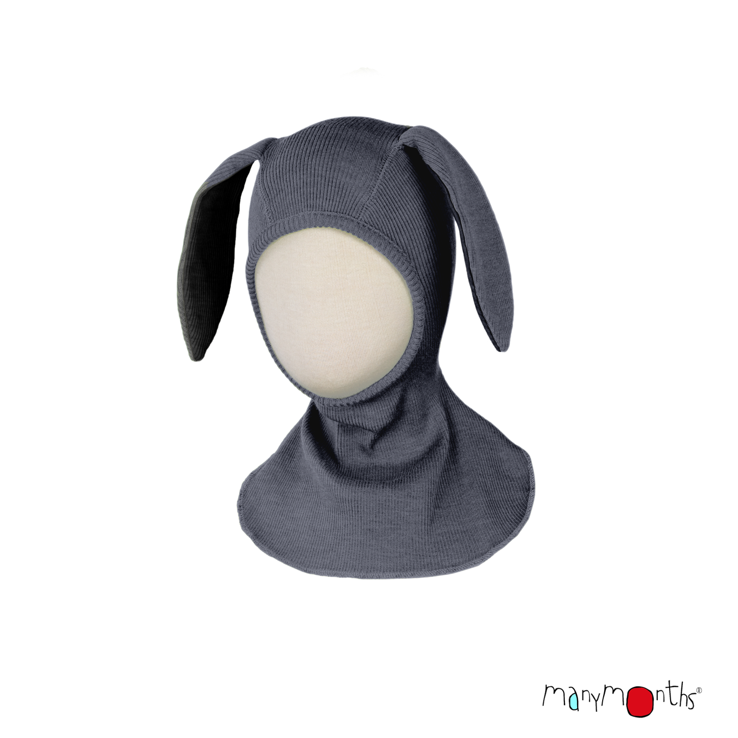 ManyMonths Natural Woollies Bunny Hood UNiQUE