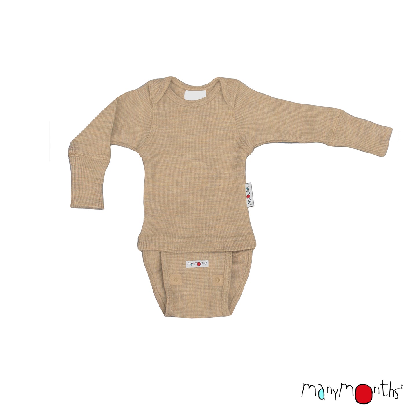 ManyMonths Natural Woollies Body/Shirt Long Sleeves