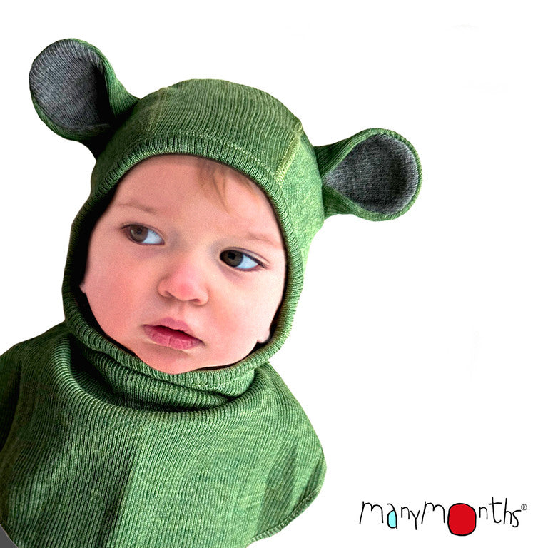 ManyMonths Natural Woollies Teddy Hood UNiQUE