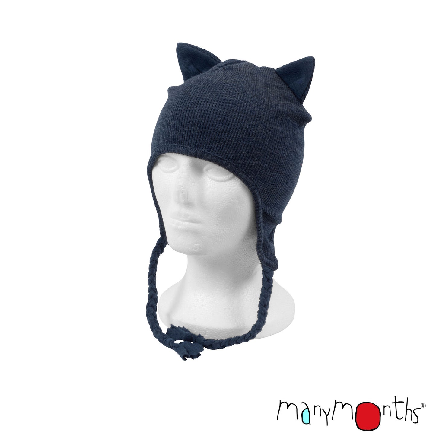 ManyMonths Natural Woollies Kitty (Earflap) Beanie UNiQUE