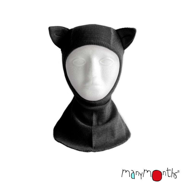 ManyMonths Natural Woollies Elephant Hood with Kitty Ears UNiQUE