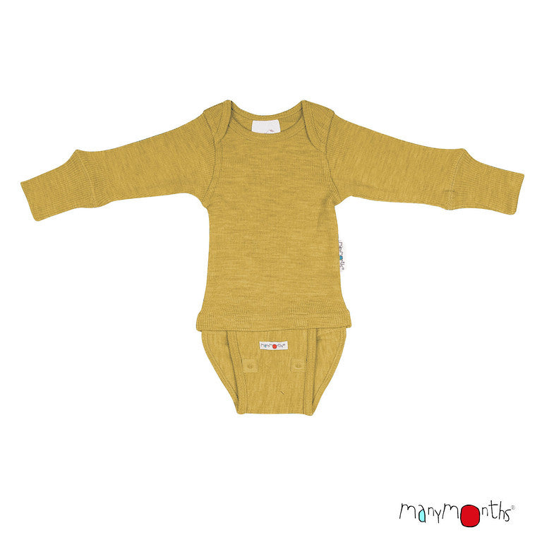 ManyMonths Natural Woollies Body/Shirt Long Sleeves