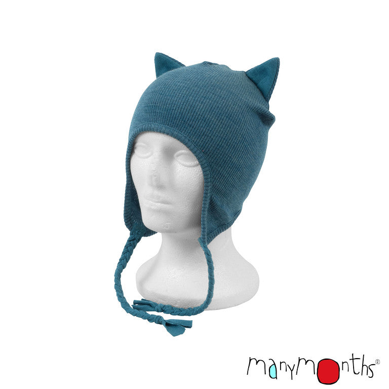 ManyMonths Natural Woollies Kitty (Earflap) Beanie UNiQUE