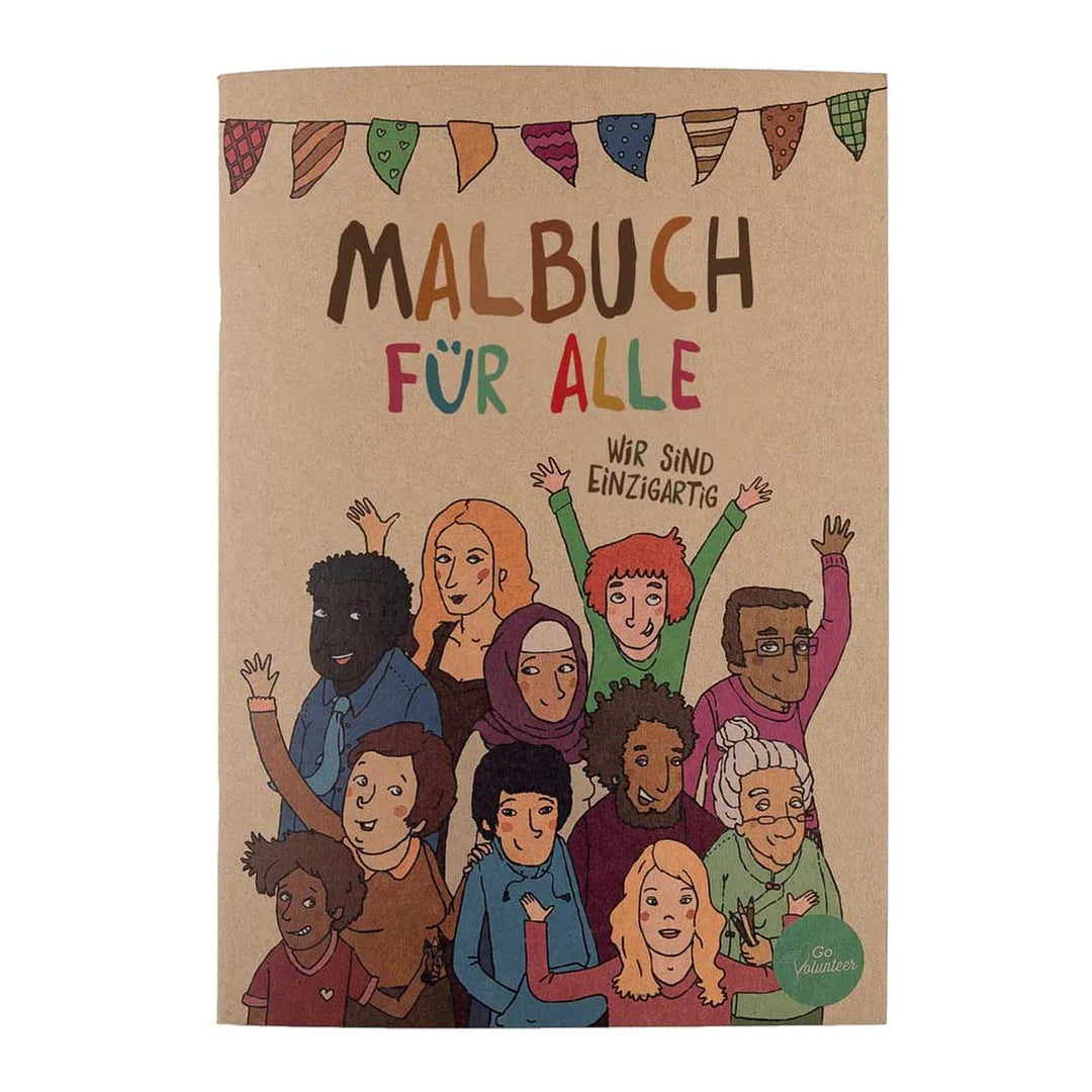 Hautfarben Malbuch für Alle