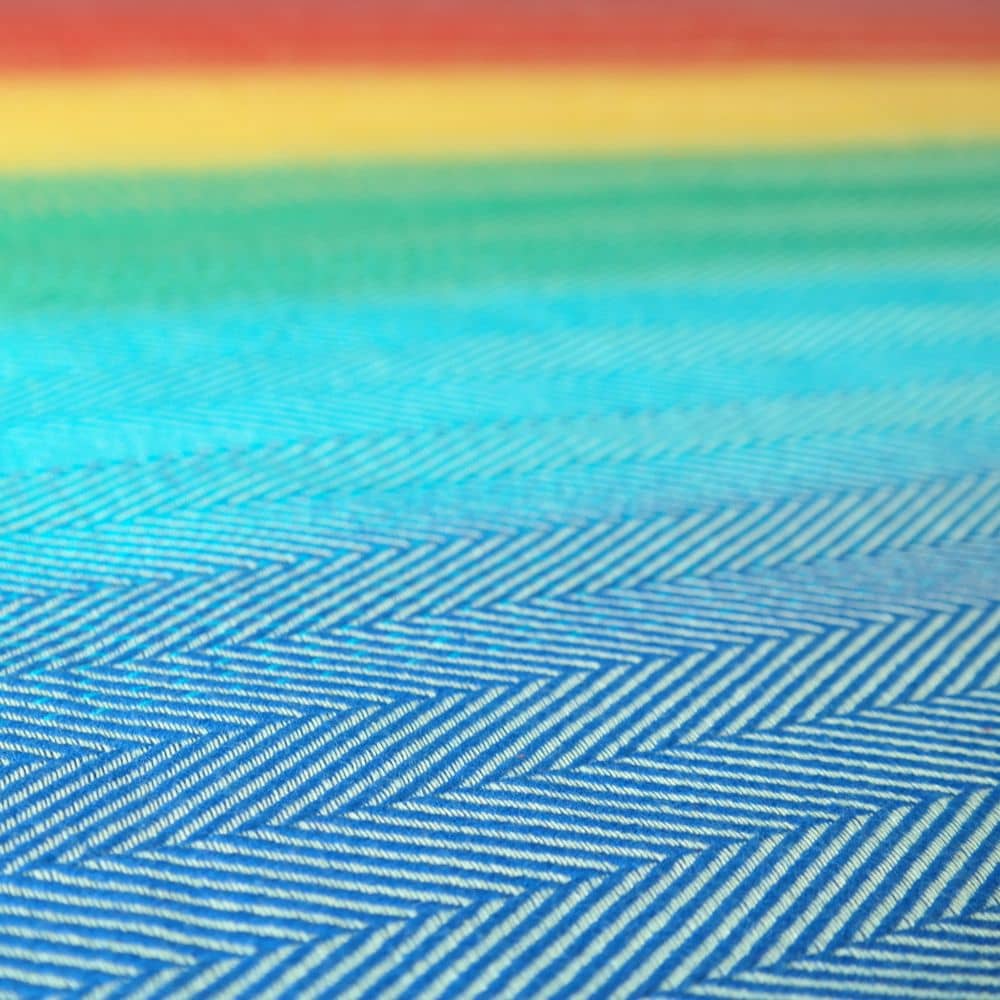 Didymos Babytragetuch Lisca White Rainbow