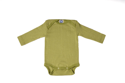 Cosilana Baby-Body 1/1 Arm Wolle/Seide