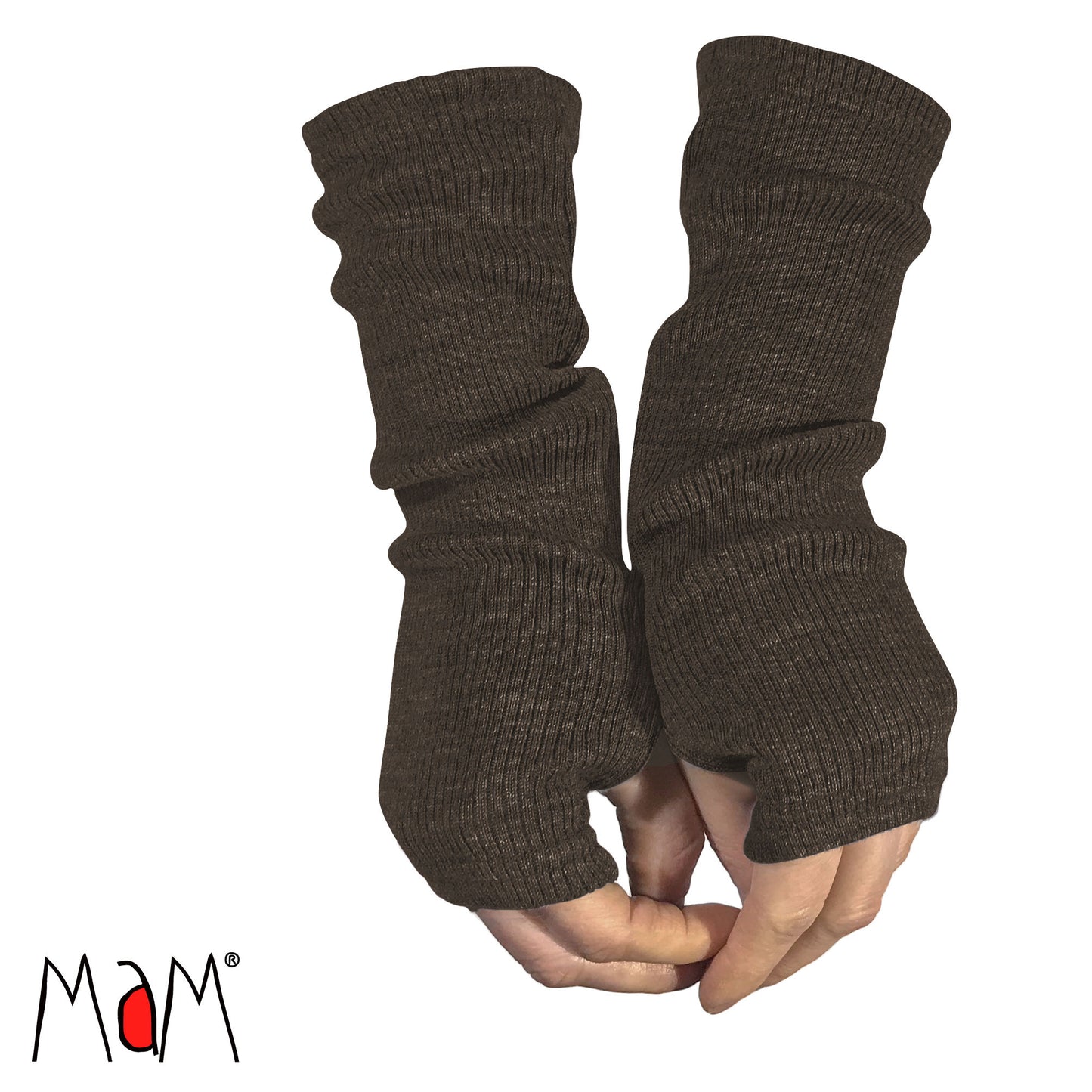 MaM/ManyMonths Natural Woollies Long Fingerless Mittens