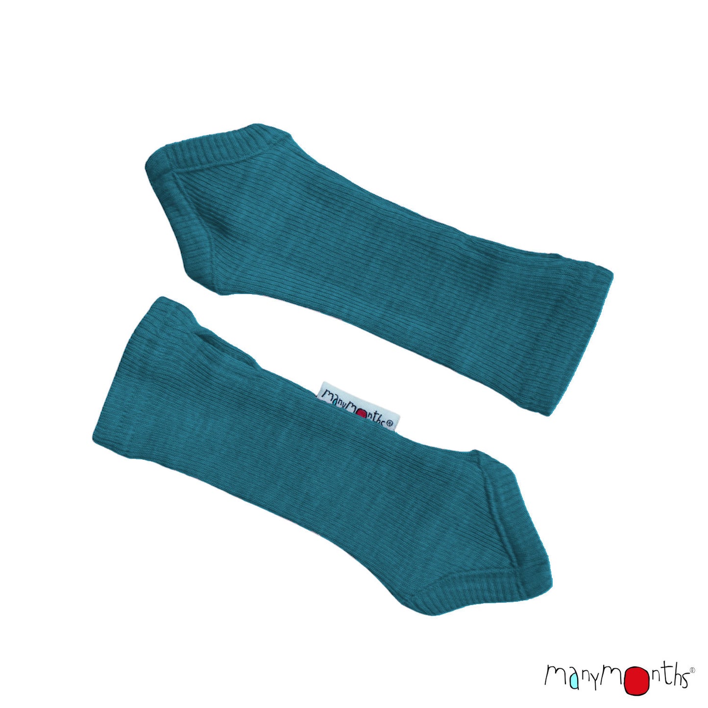 ManyMonths Natural Woollies Long Fingerless Mittens