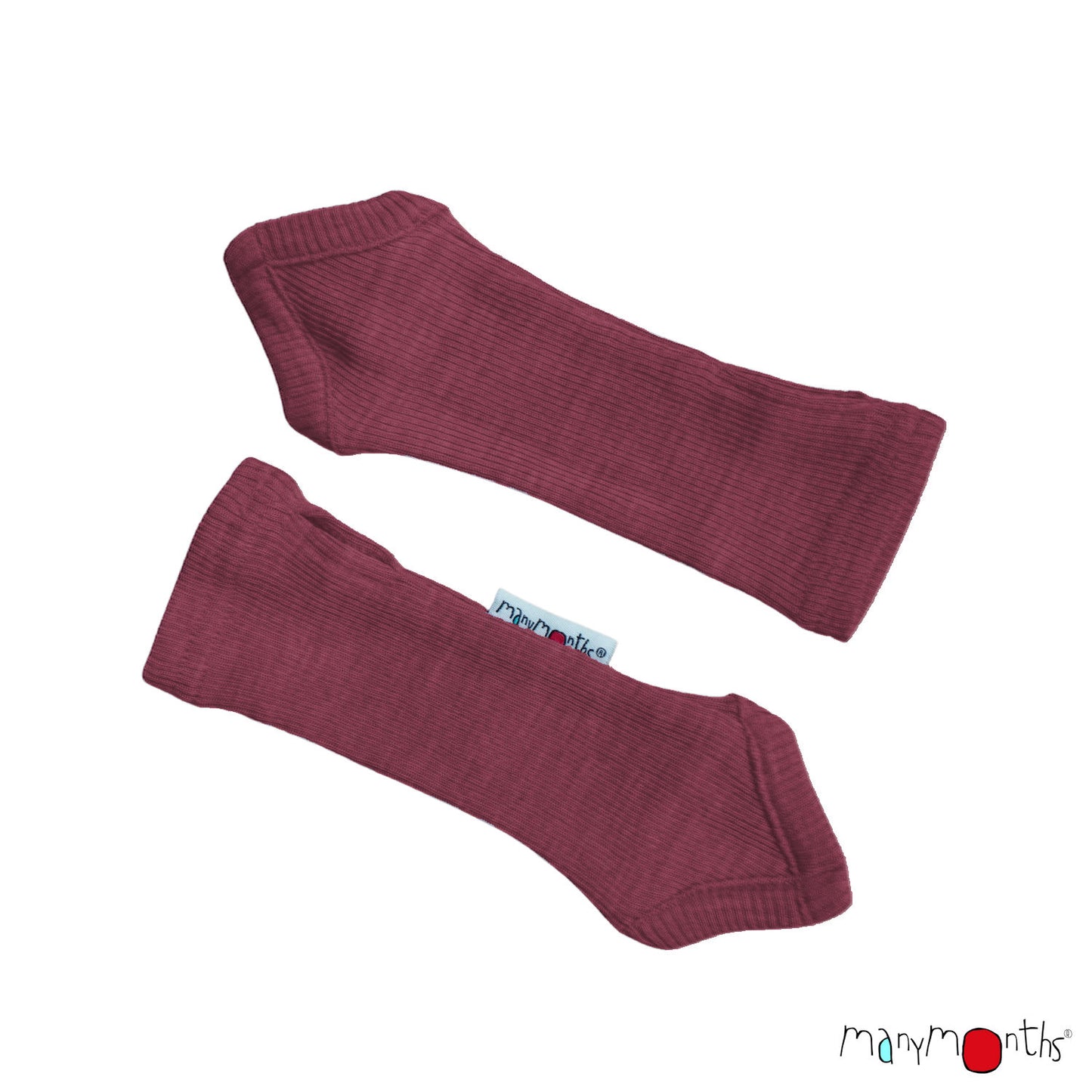 ManyMonths Natural Woollies Long Fingerless Mittens