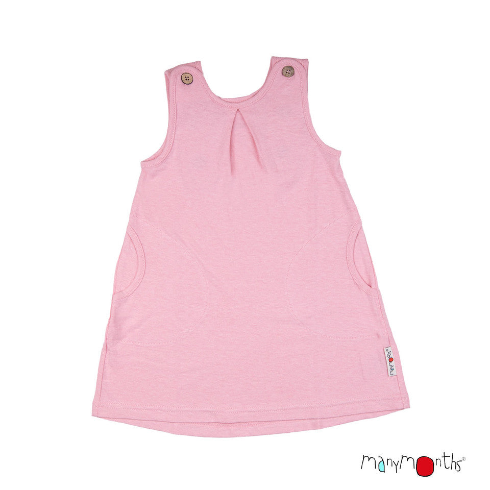 ManyMonths ECO Hempies Adjustable Sleeveless Tunic Dress with Pockets