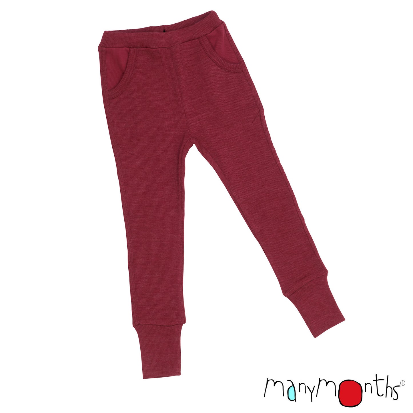 ManyMonths Natural Woollies Unisex Joggers with Pockets