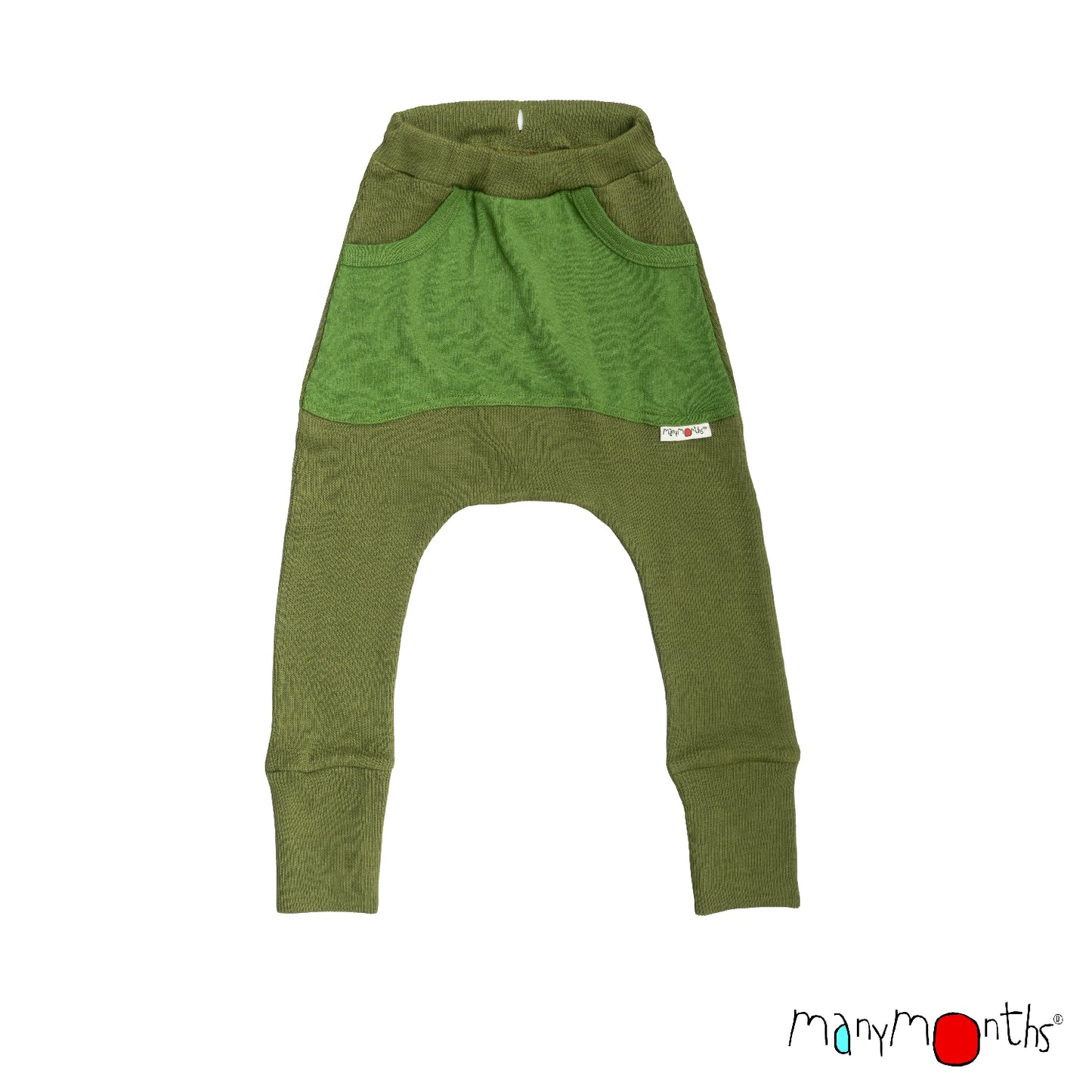 ManyMonths Natural Woollies Kangaroo Trousers with Big Pocket