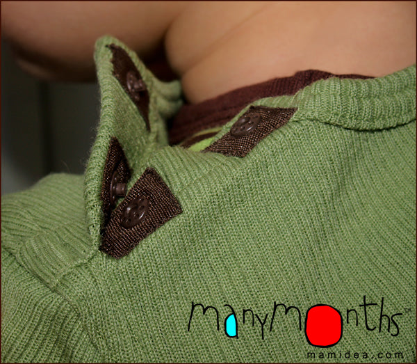 ManyMonths Natural Woollies Shirt Long Sleeve