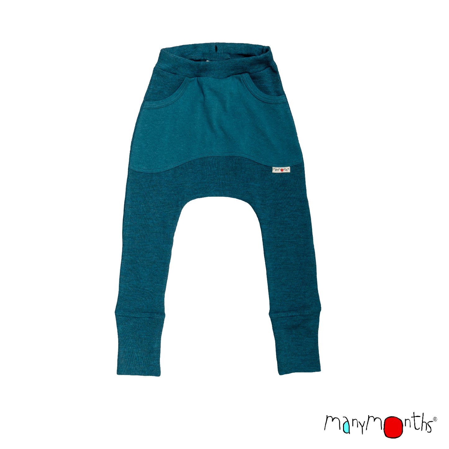 ManyMonths Natural Woollies Kangaroo Trousers with Big Pocket