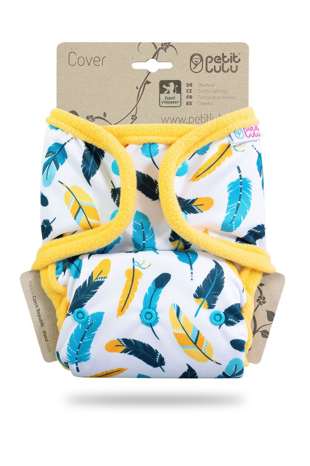 Petit Lulu One Size Prefold Cover mit PUL Laschen