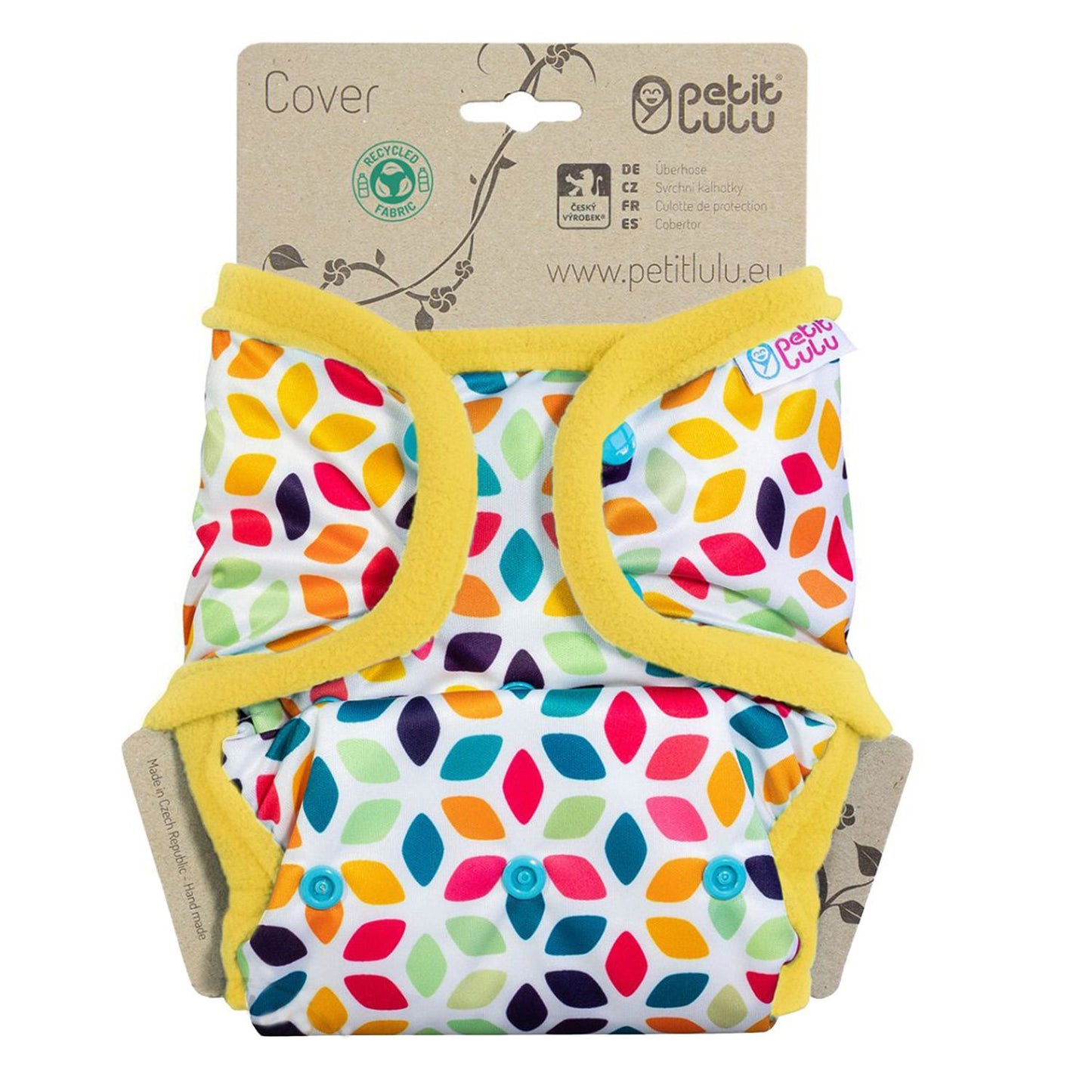 Petit Lulu One Size Prefold Cover mit PUL Laschen