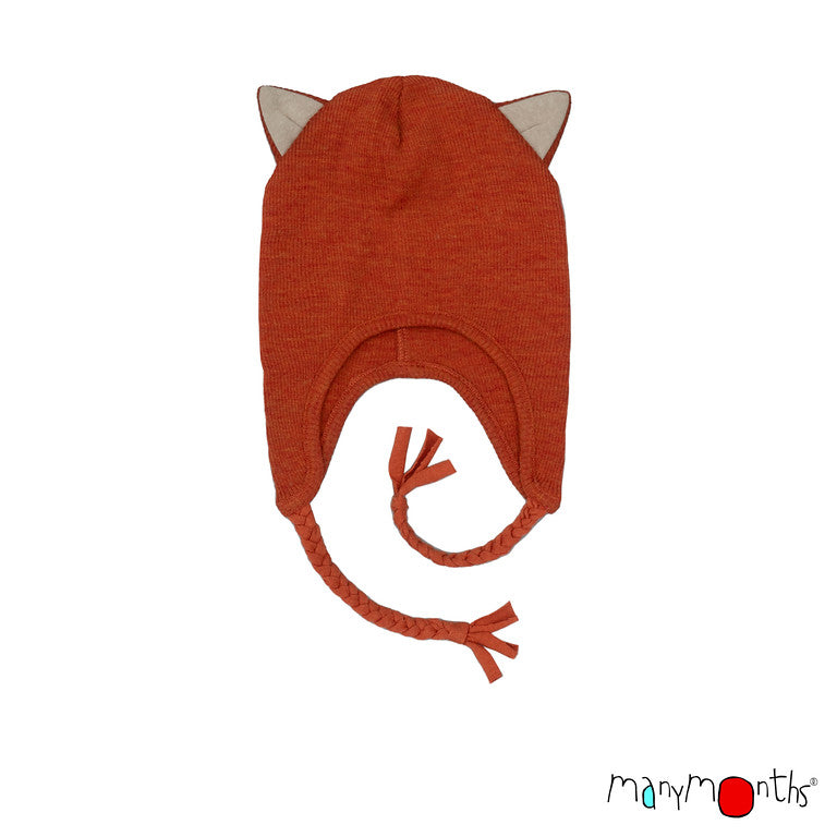 ManyMonths Natural Woollies Kitty (Earflap) Beanie UNiQUE