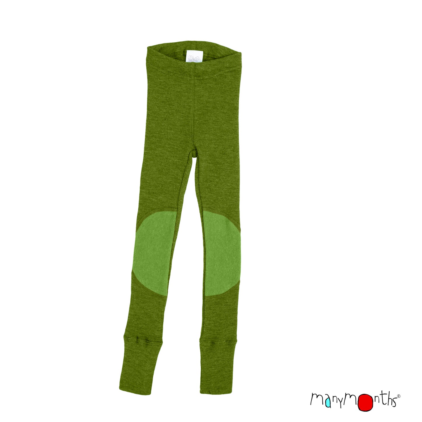 ManyMonths Natural Woollies Unisex Leggings with Knee Patches