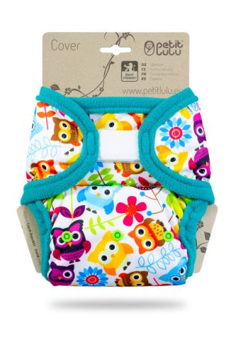 Petit Lulu One Size Prefold Cover mit PUL Laschen