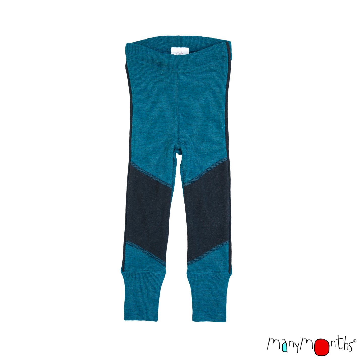 ManyMonths Natural Woollies Sports Style Bottoms with Knee Patches