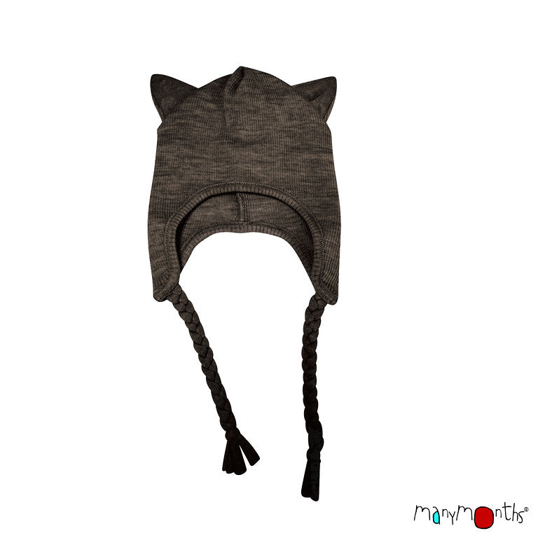 ManyMonths Natural Woollies Kitty (Earflap) Beanie UNiQUE