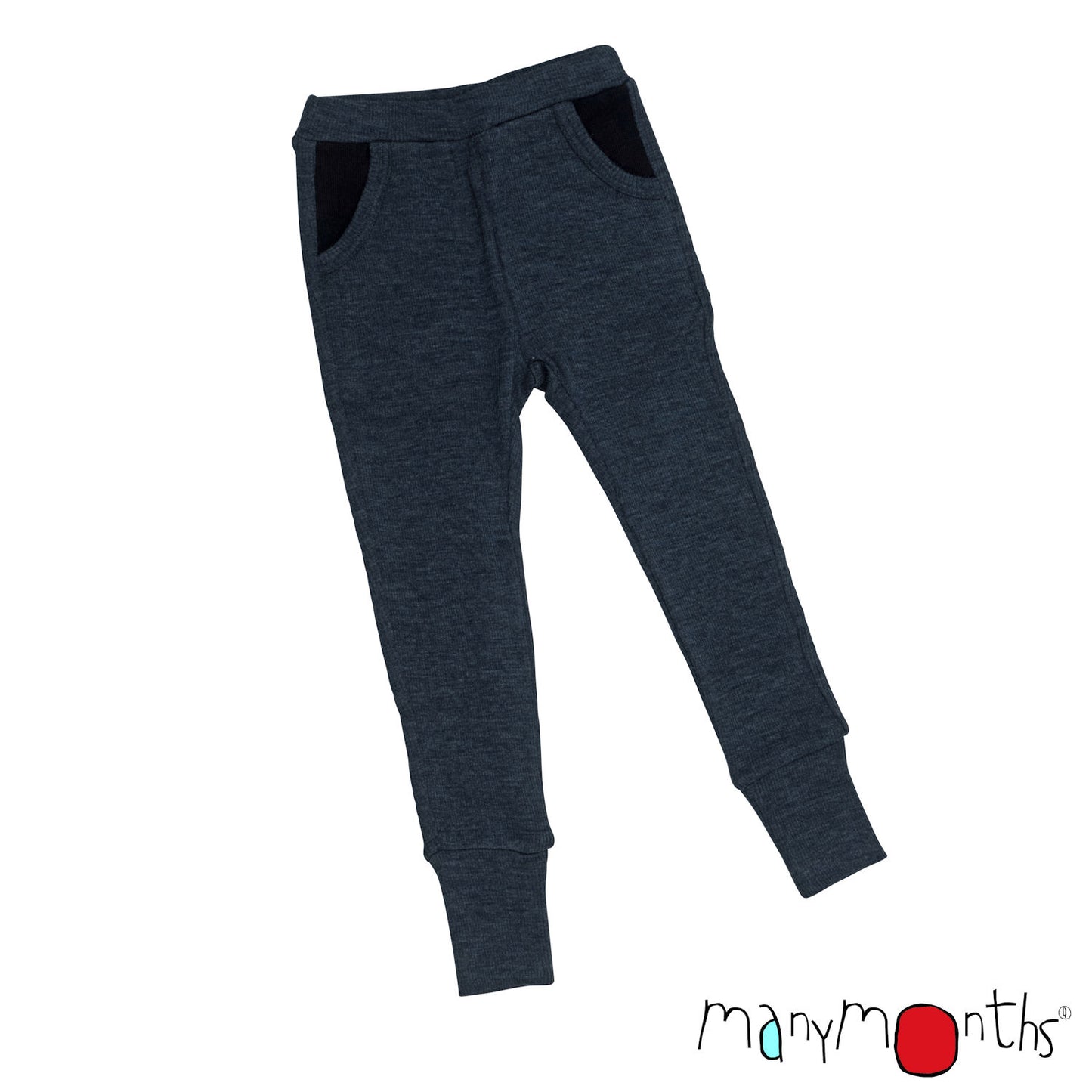 ManyMonths Natural Woollies Unisex Joggers with Pockets