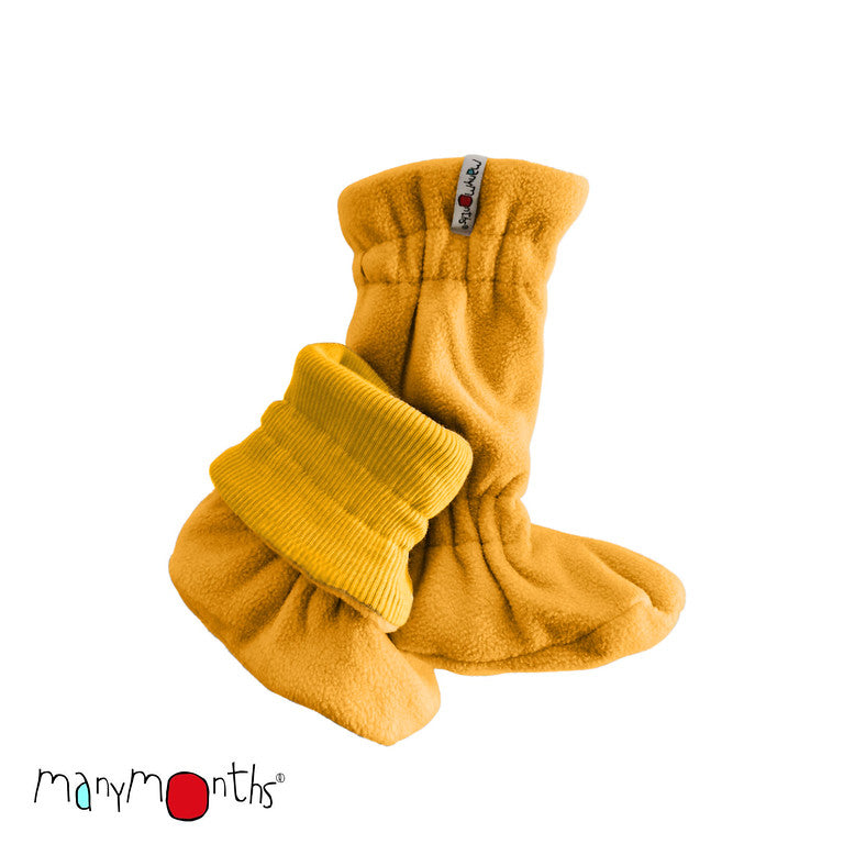 ManyMonths Natural Woollies Adjustable Winter Booties