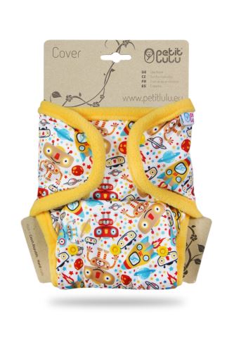 Petit Lulu One Size Prefold Cover mit PUL Laschen