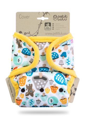 Petit Lulu One Size Prefold Cover mit PUL Laschen
