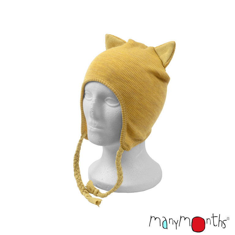 ManyMonths Natural Woollies Kitty (Earflap) Beanie UNiQUE