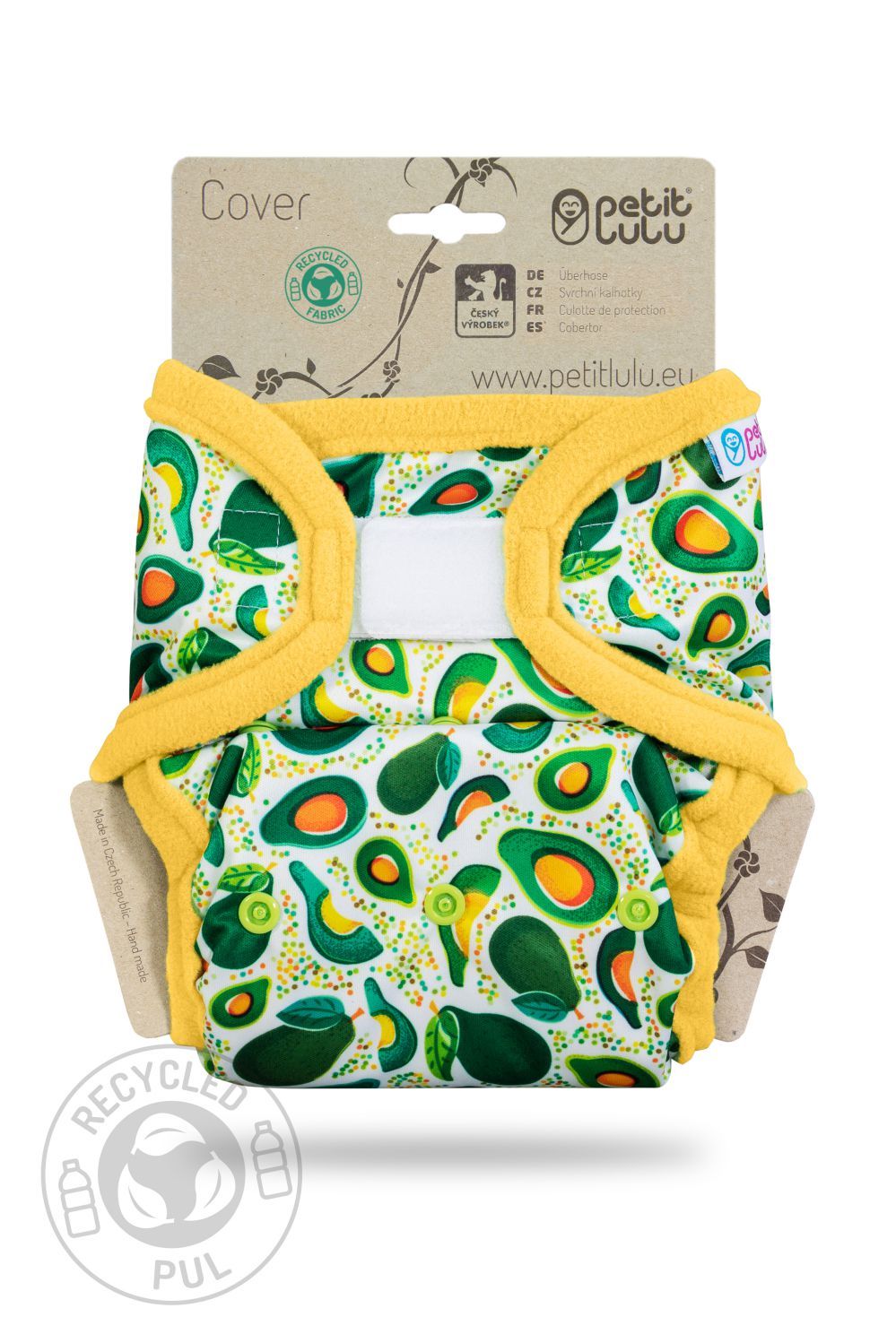 Petit Lulu One Size Prefold Cover mit PUL Laschen
