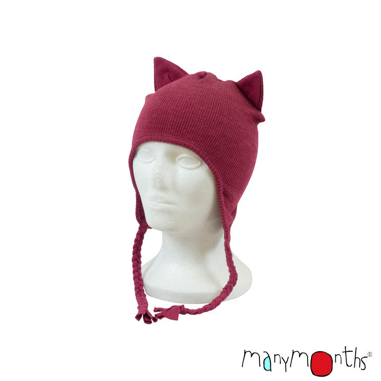 ManyMonths Natural Woollies Kitty (Earflap) Beanie UNiQUE