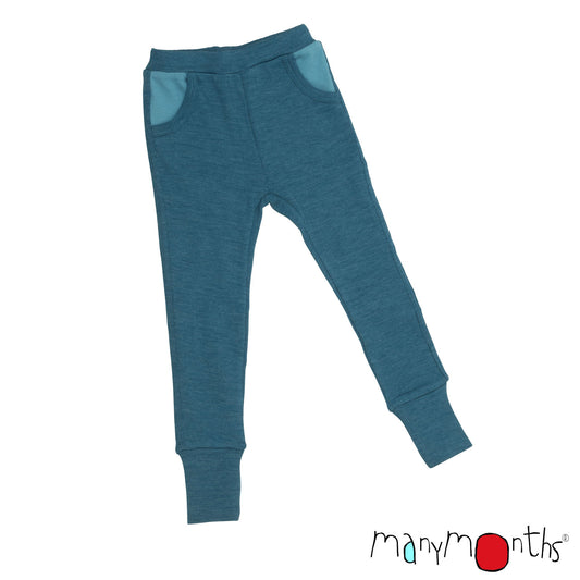ManyMonths Natural Woollies Unisex Joggers with Pockets