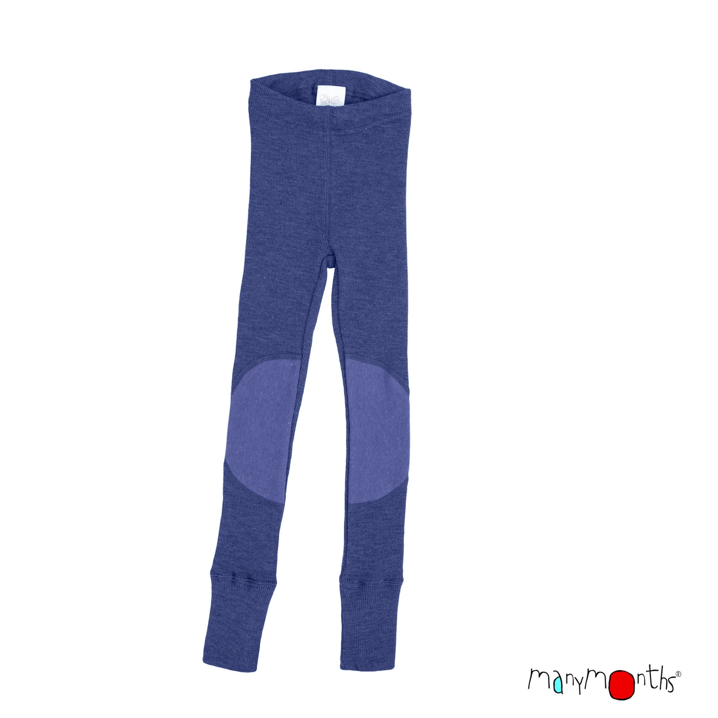 ManyMonths Natural Woollies Unisex Leggings with Knee Patches
