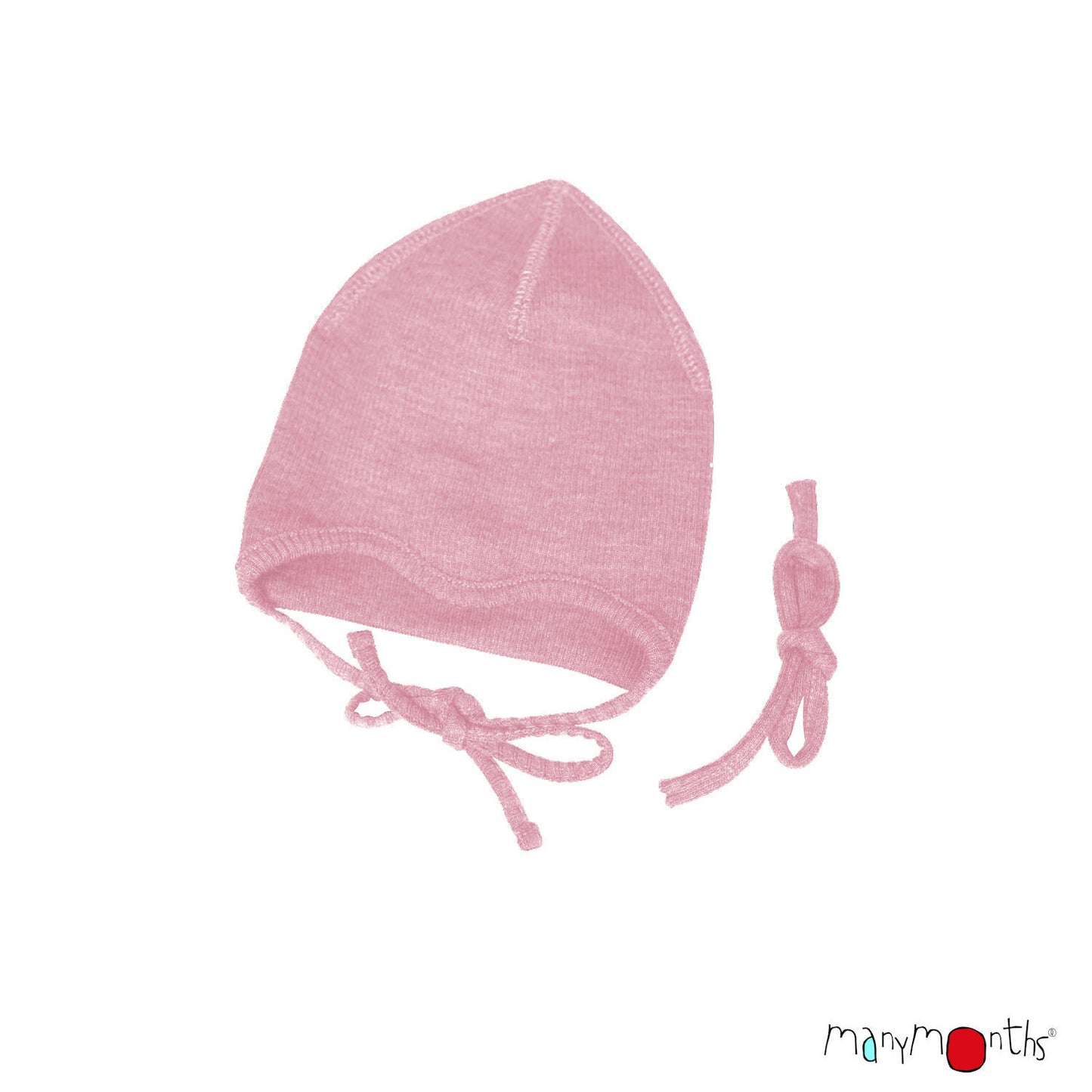 ManyMonths Natural Woollies Baby Cap with Straps