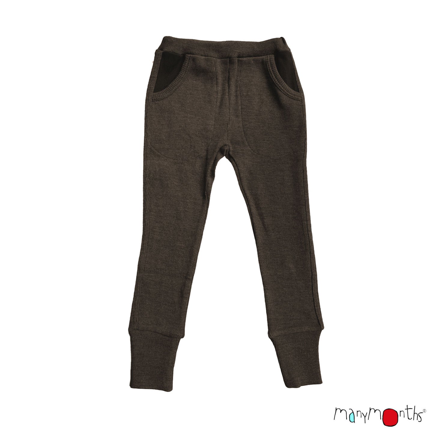 ManyMonths Natural Woollies Unisex Joggers with Pockets