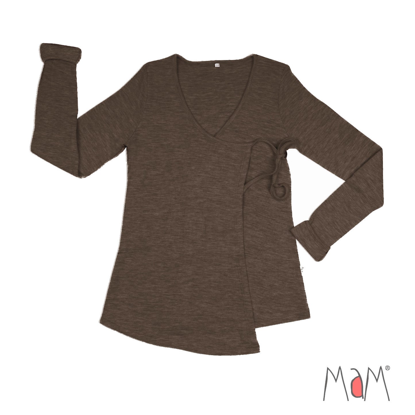 MaM Natural Woollies Wrap Cardigan