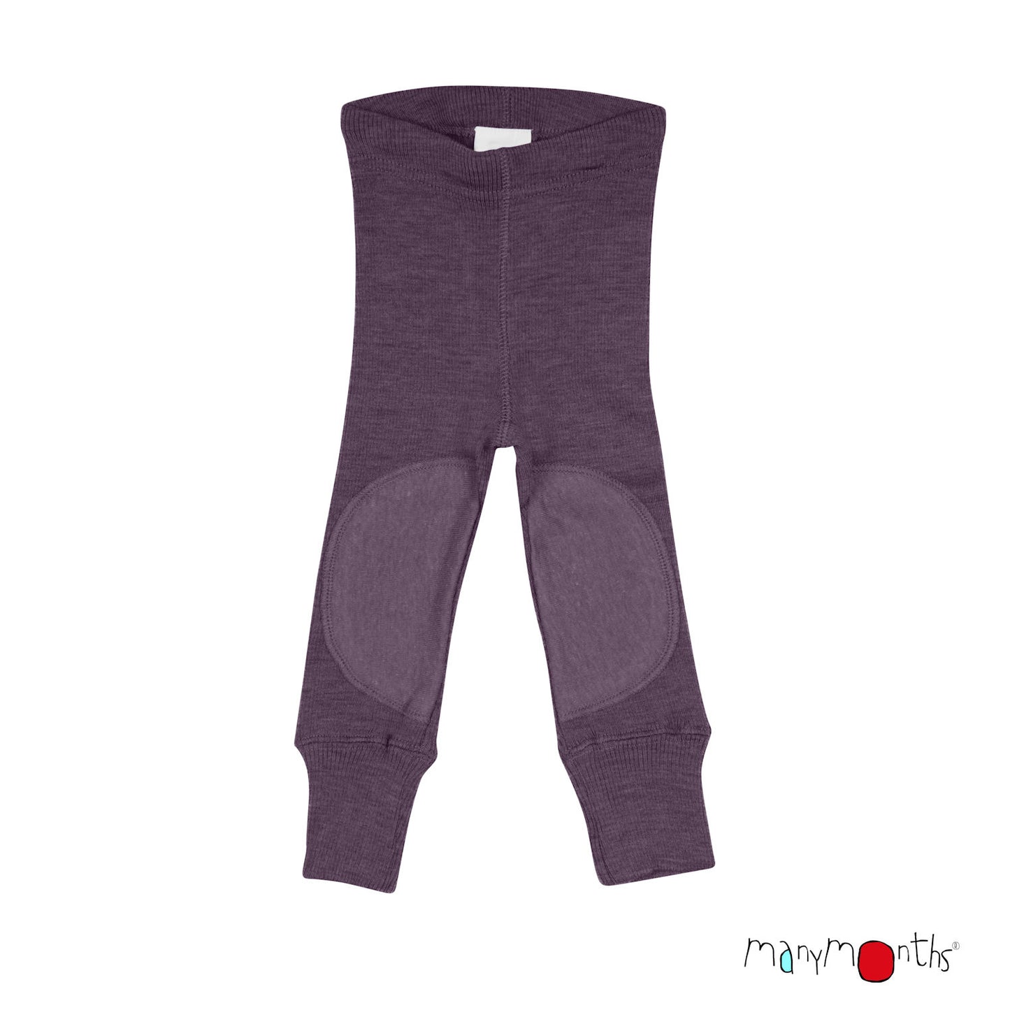 ManyMonths Natural Woollies Unisex Leggings with Knee Patches