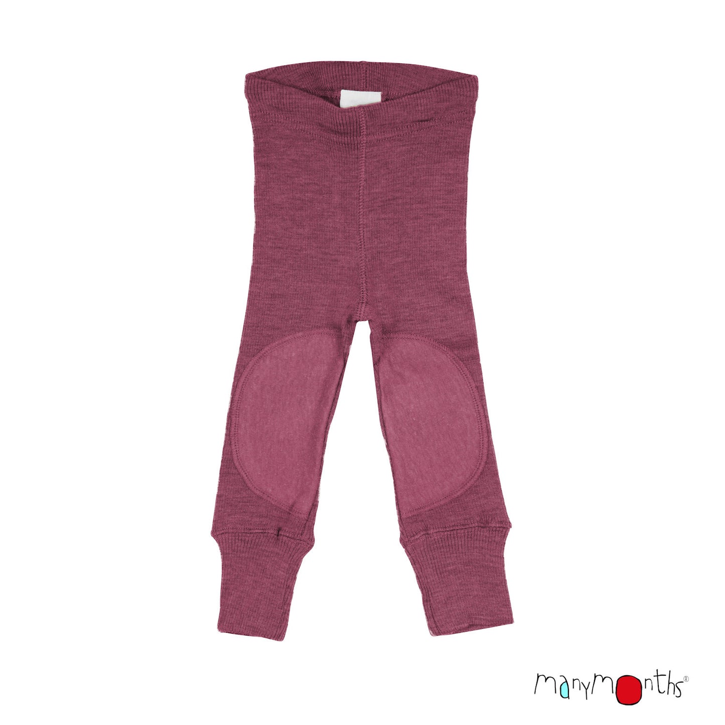 ManyMonths Natural Woollies Unisex Leggings with Knee Patches