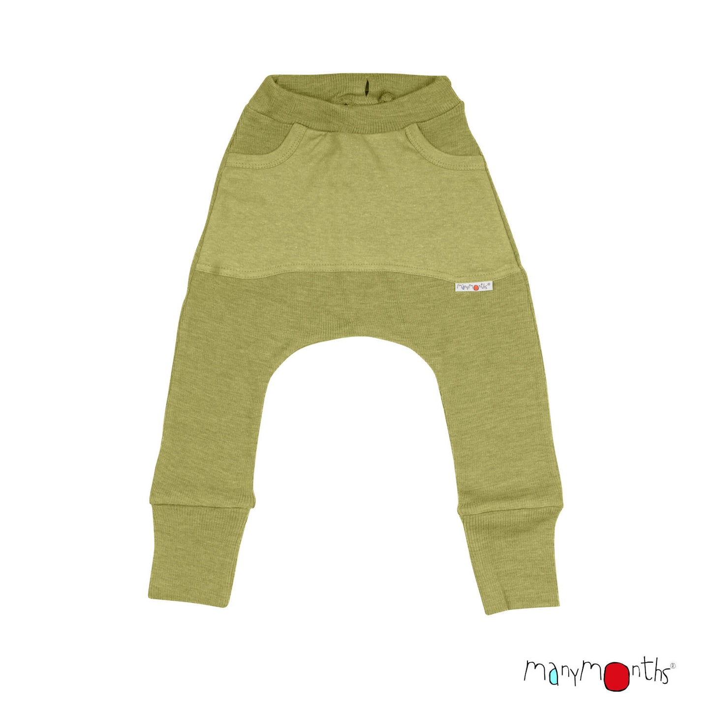 ManyMonths Natural Woollies Kangaroo Trousers with Big Pocket